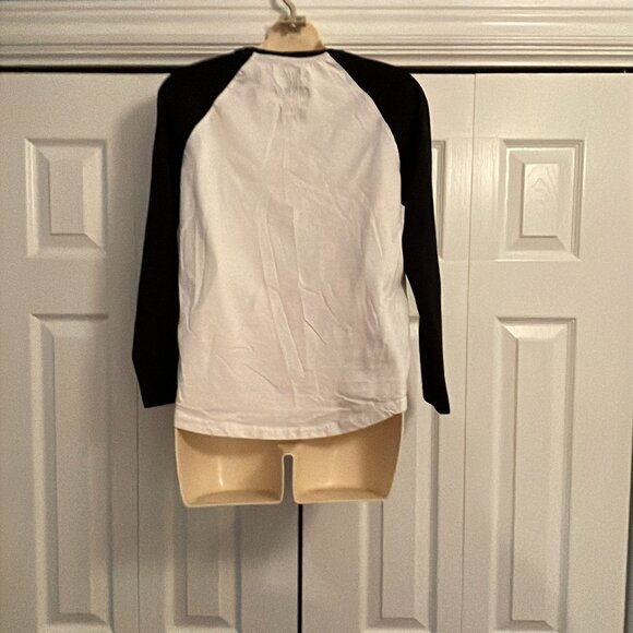 Zoo York Youth 3/4 Long Sleeve Tee - vintage baseball style - city scape - Picture 3 of 9